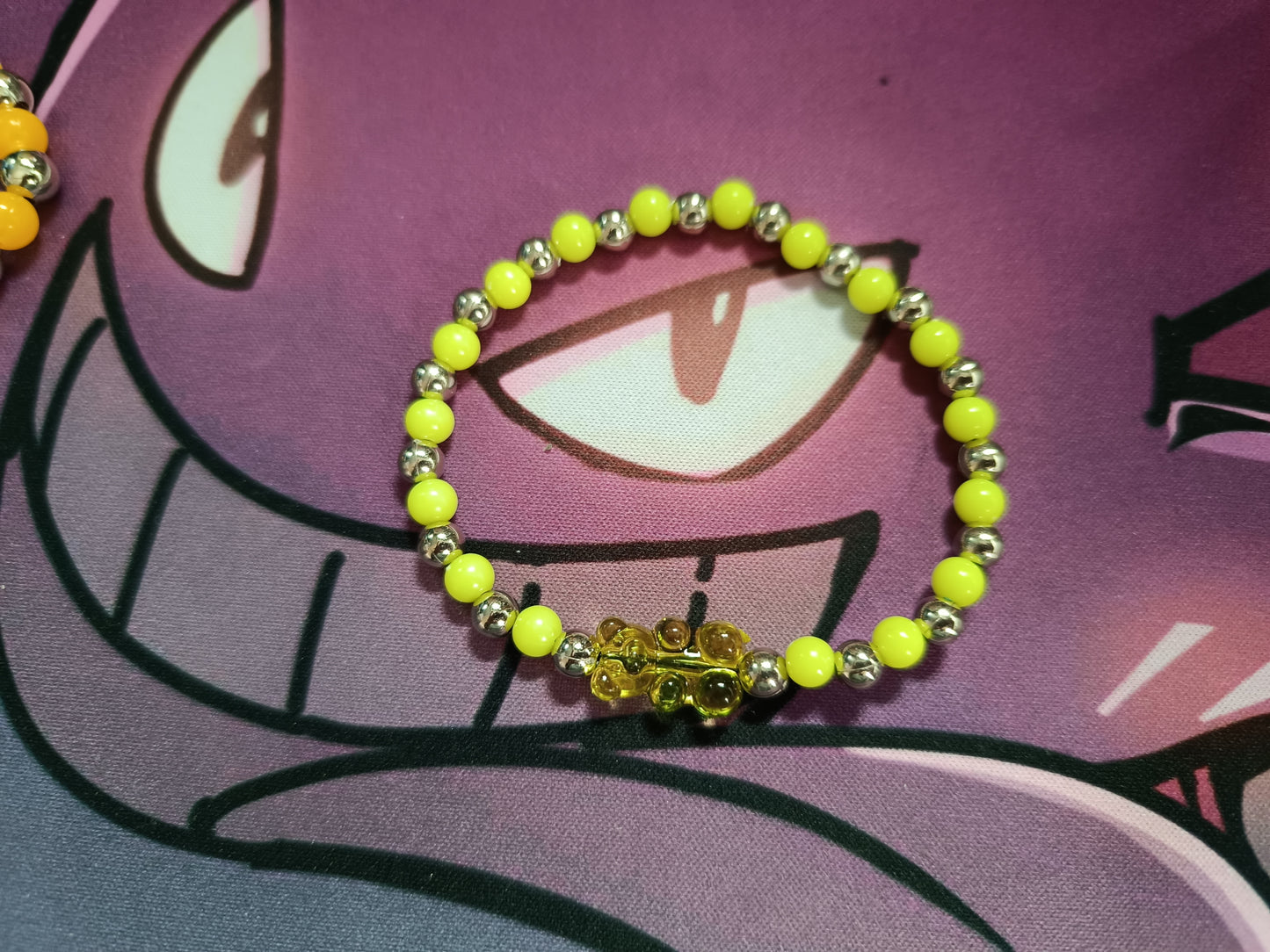 Handgemachte Armbänder "Gummibären" made by Amaya