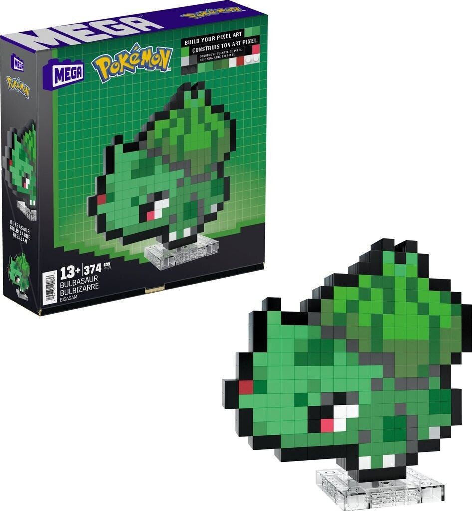 Mega Pixel Art Bisasam - Lachsnacken-Shop