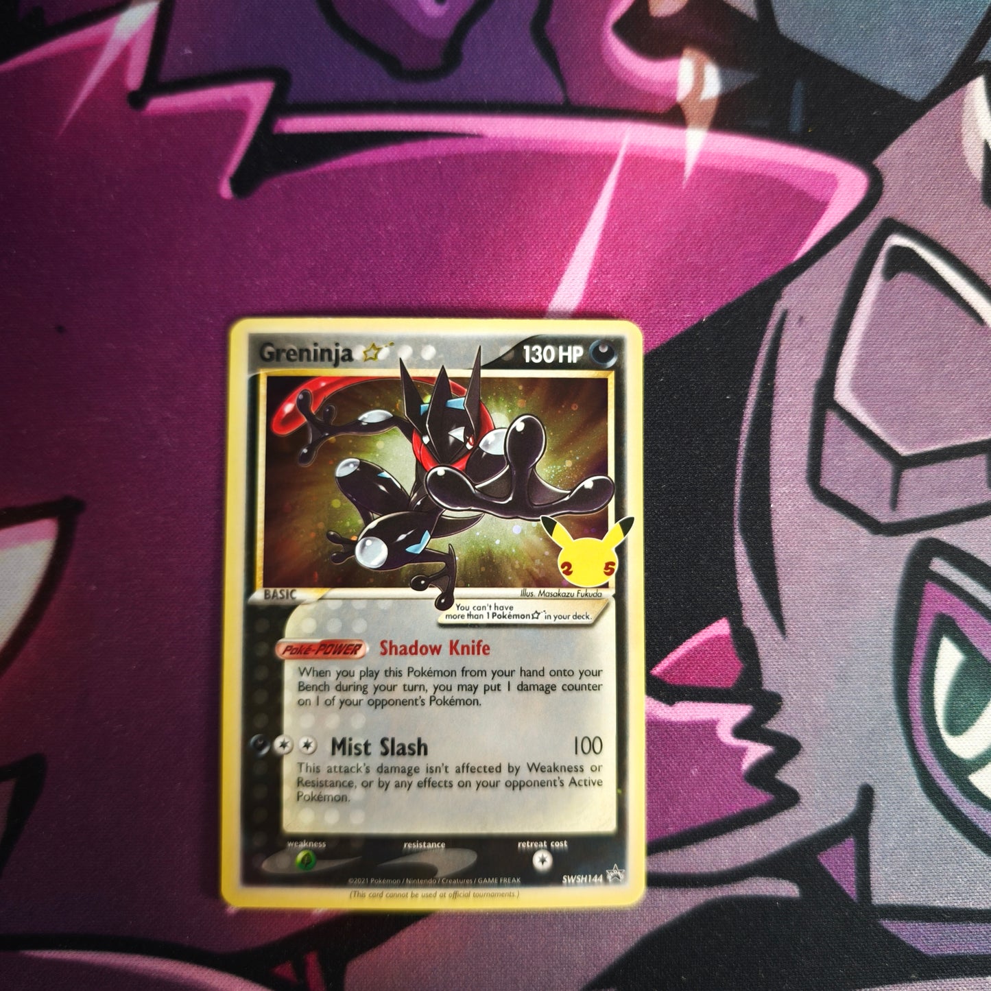 Greninja Goldstar Celebrations Near Mint Englisch