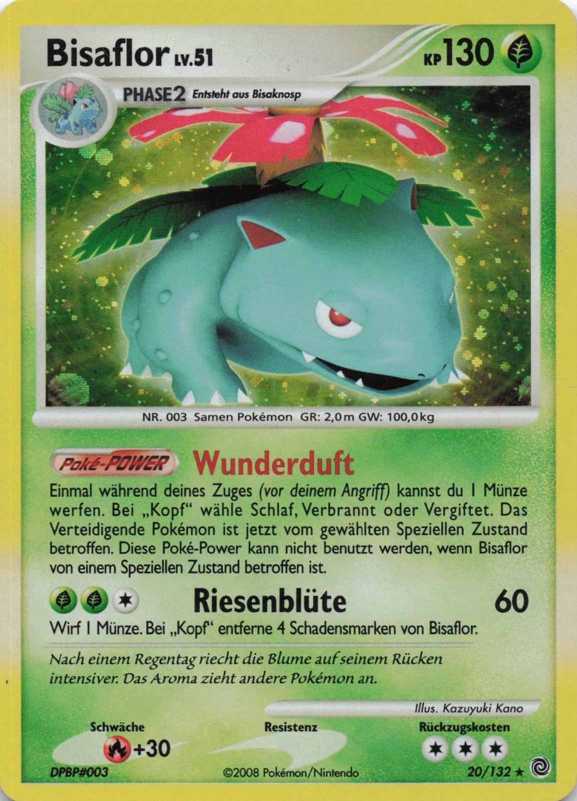 Bisaflor Holo Erfoscher der Finsternis GOOD Pokemon TCG - Lachsnacken - Shop