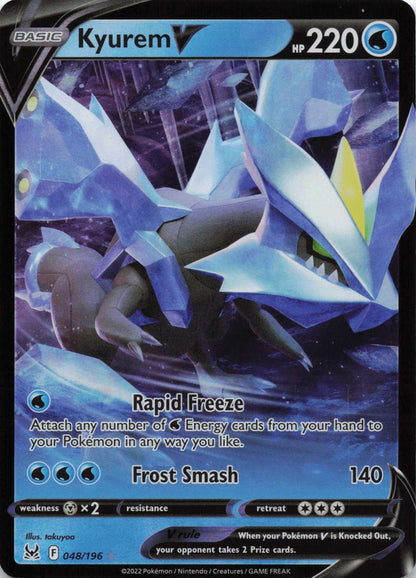 Kyurem V Ultra Rare Prize Pack Series Cards 048/196 NM Pokemon TCG - Lachsnacken - Shop