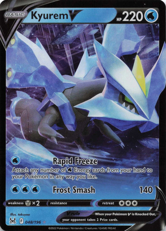 Kyurem V Ultra Rare Prize Pack Series Cards 048/196 NM Pokemon TCG - Lachsnacken - Shop