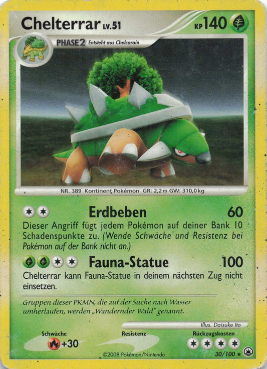 Chelterrar Rare Ultra - Prisma 9 Played Pokemon TCG - Lachsnacken - Shop