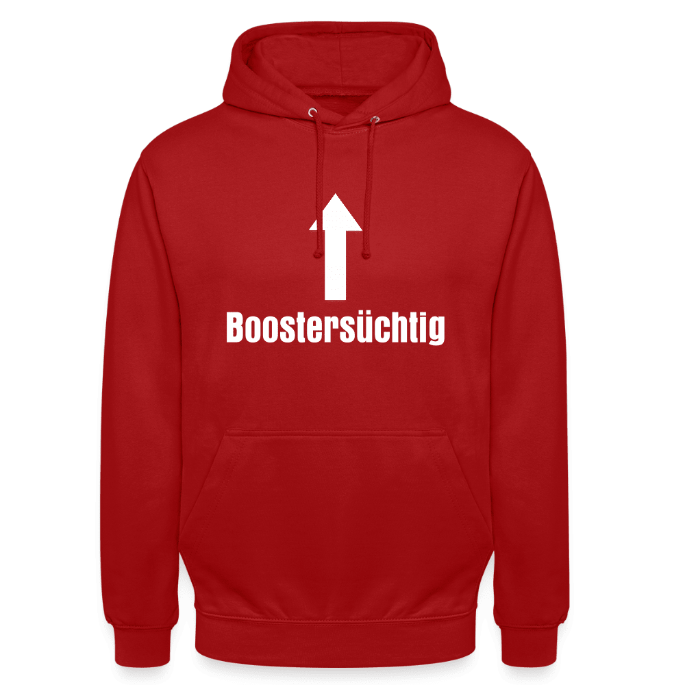 Boostersüchtig Hoodie - Lachsnacken - Shop