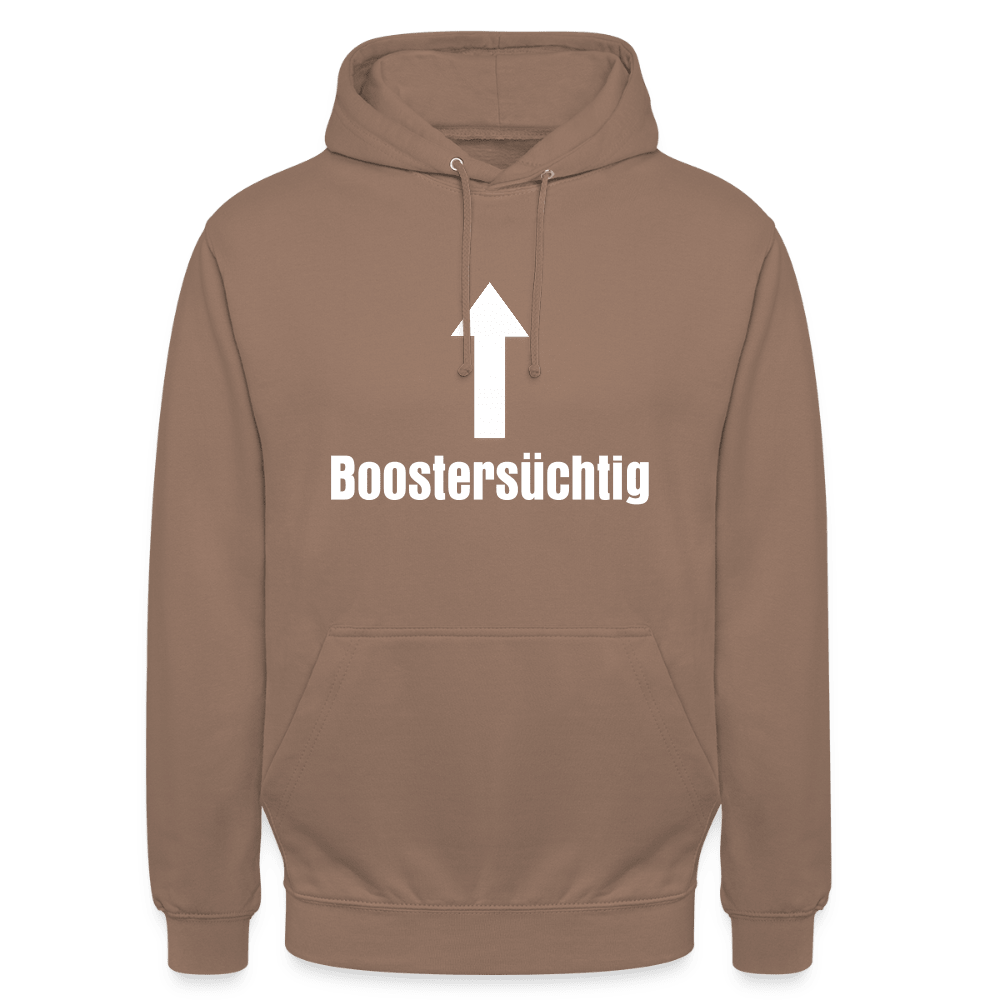 Boostersüchtig Hoodie - Lachsnacken - Shop