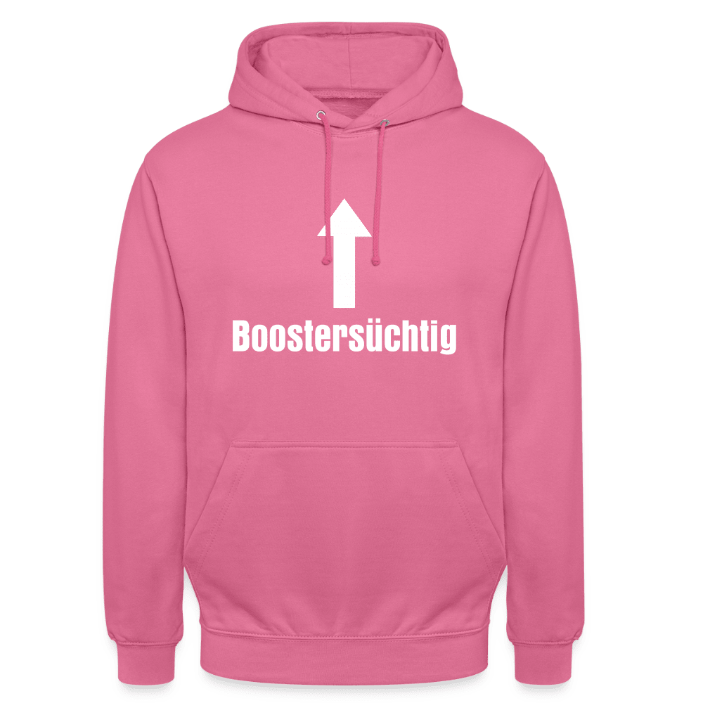 Boostersüchtig Hoodie - Lachsnacken - Shop