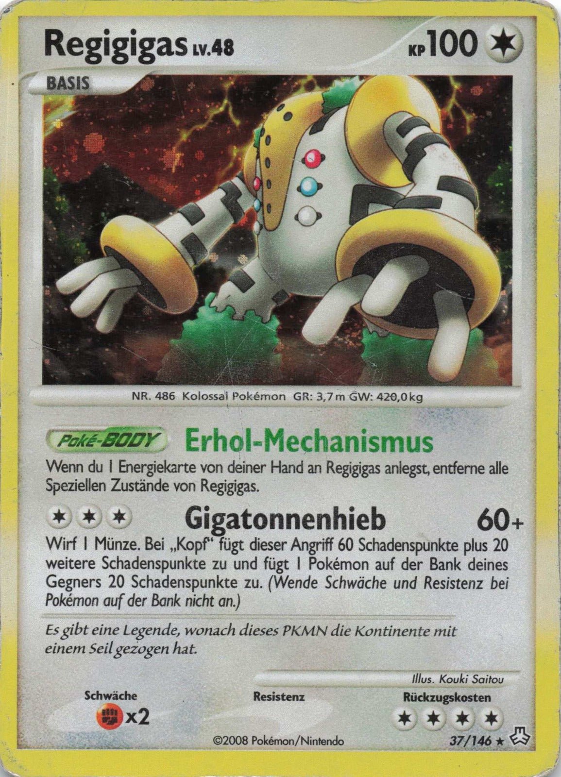 Regigigas Selten Phantomkräfte 86 EXC Pokemon TCG - Lachsnacken - Shop