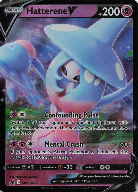 Hatterene V Ultra Rare SWSH: Crown Zenith 065/159 NM Pokemon TCG - Lachsnacken - Shop