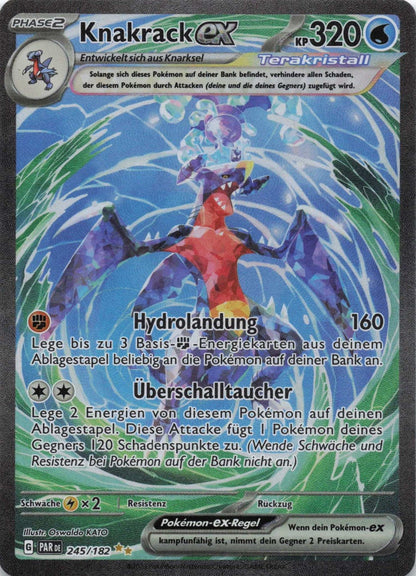 Knakrack - EX Special Illustration Rare Paradoxrift 245 NM Pokemon TCG - Lachsnacken - Shop