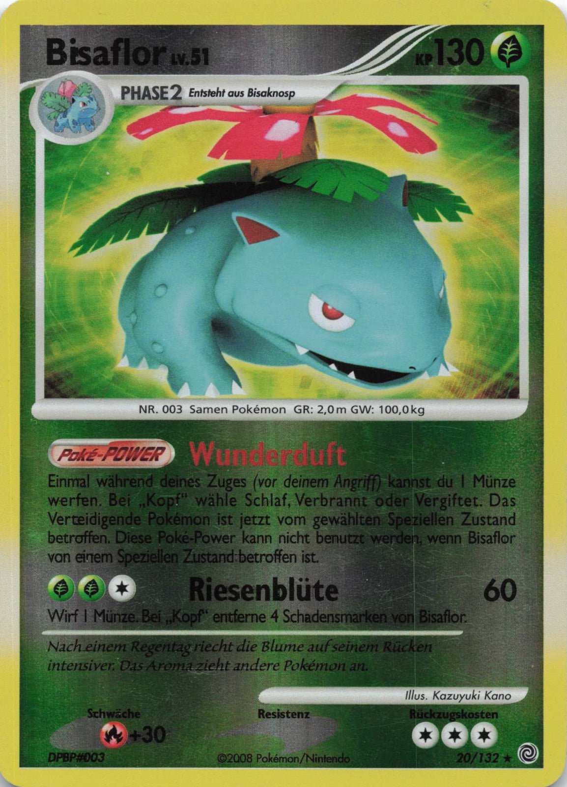 Bisaflor Reverse Holo Good Pokemon TCG - Lachsnacken - Shop