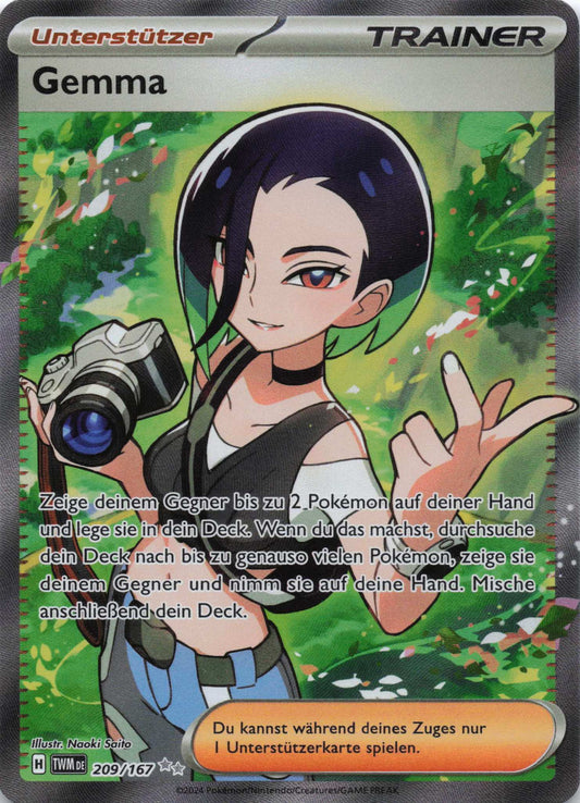 Perrin Super Rare SV5a: Crimson Haze 087/066 NM Pokemon TCG