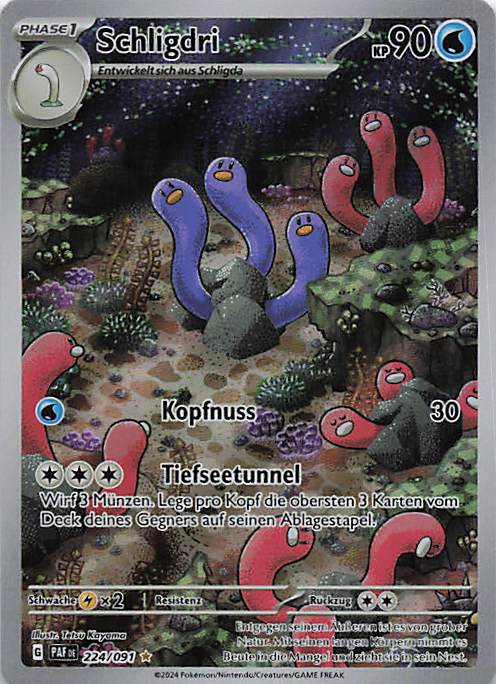 Wugtrio - Art Rare SV4a: Shiny Treasure ex 338/190 NM