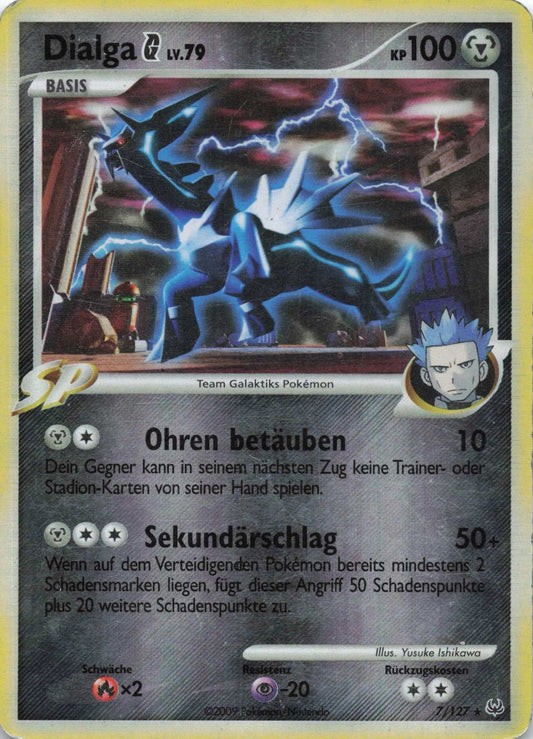 Dialga Selten Echo des Donners 127 NM Pokemon TCG - Lachsnacken - Shop