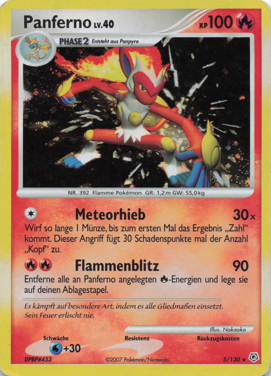 Panferno Diamant & Pearl Good Pokemon TCG - Lachsnacken - Shop