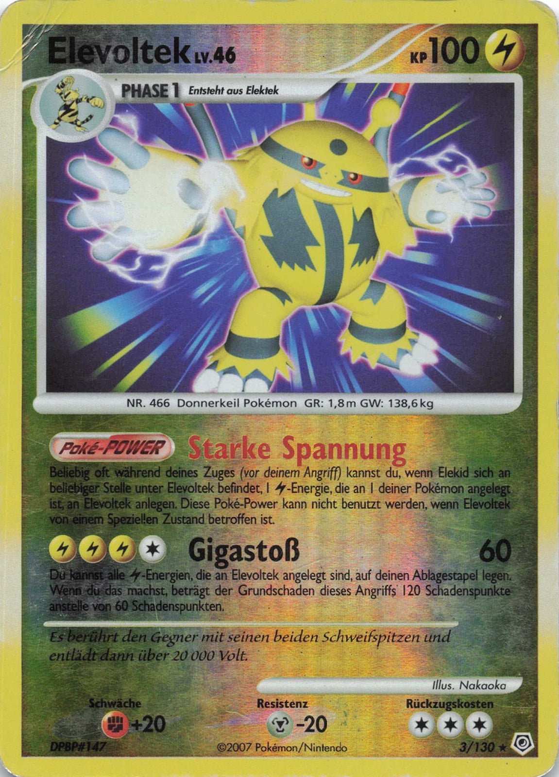 Elevoltek Diamand & Perl Played Pokemon TCG - Lachsnacken - Shop