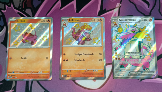 Krokel Shiny Promo Set Paldeas Schicksale Deutsch