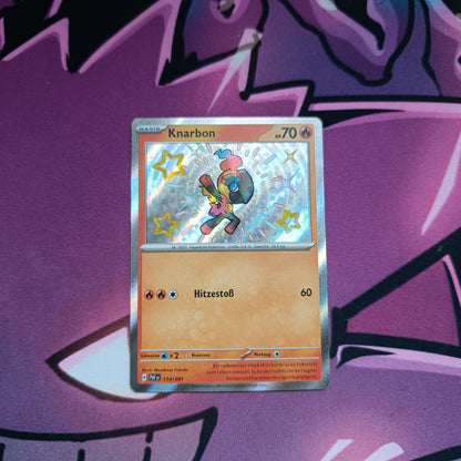 Shiny Knarbon -Paldeas Schicksale- Boosterfrisch