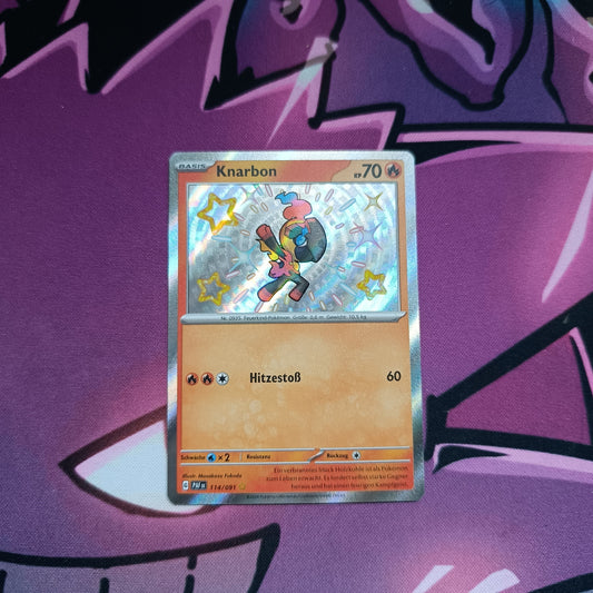 Shiny Knarbon -Paldeas Schicksale- Boosterfrisch