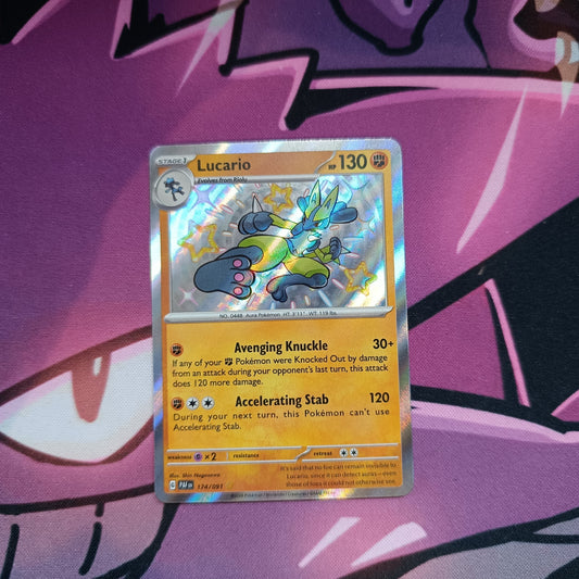 Shiny Lucario-Paldeas Schicksale-  Boosterfrisch