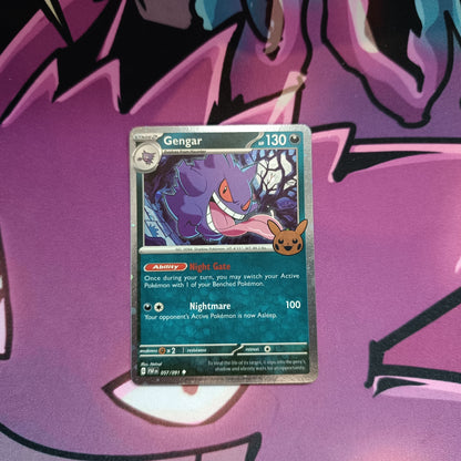 Gengar Trick or Tread Galaxy Holo