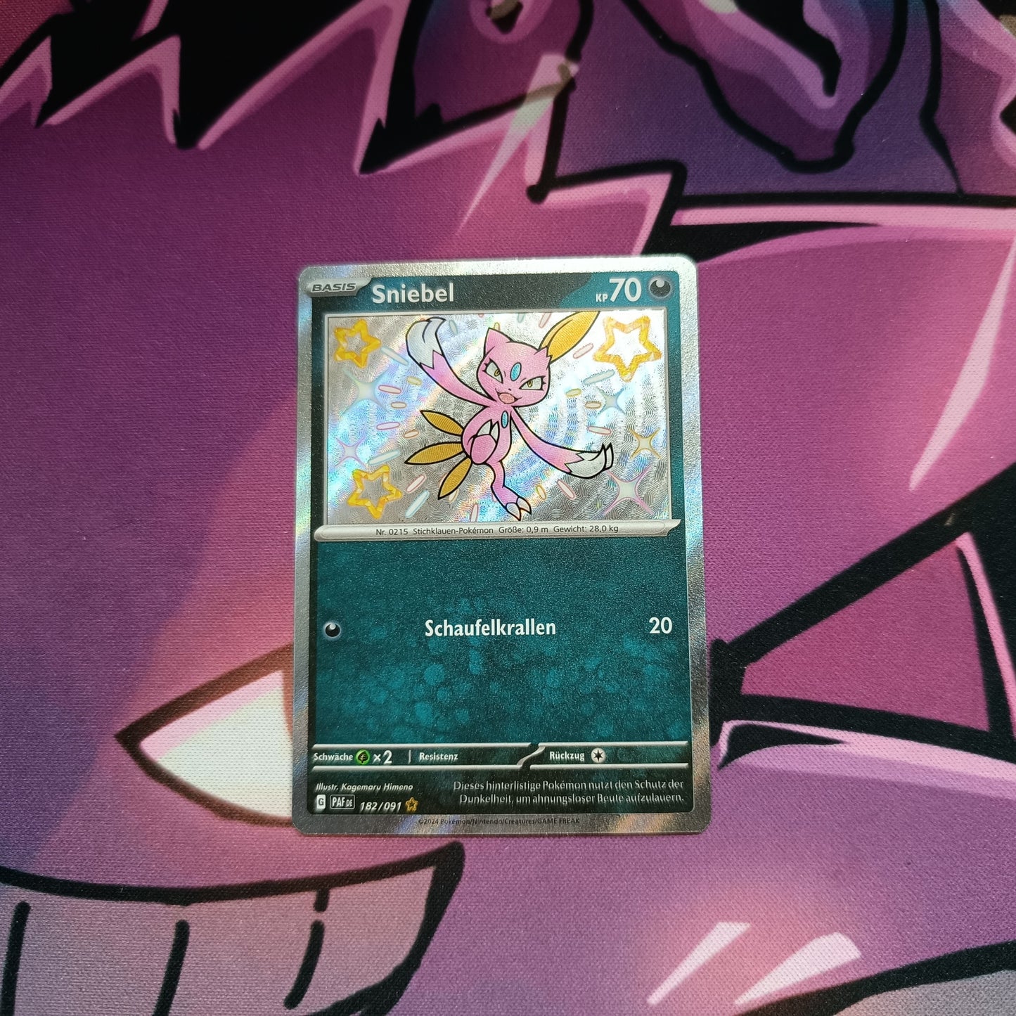 Shiny Sniebel -Paldeas Schicksale -  Boosterfrisch