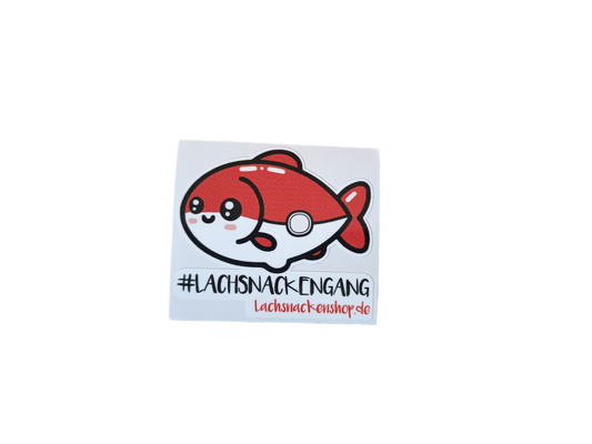 Niclachs Sticker Lachsnackenshop.de Challenge bis zum 01.04.2025