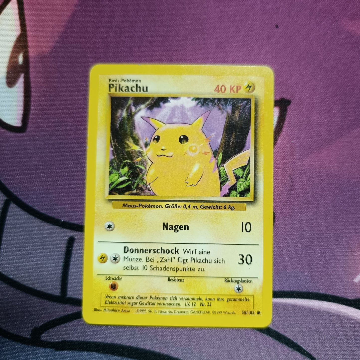 Pikachu Base Set Excellent