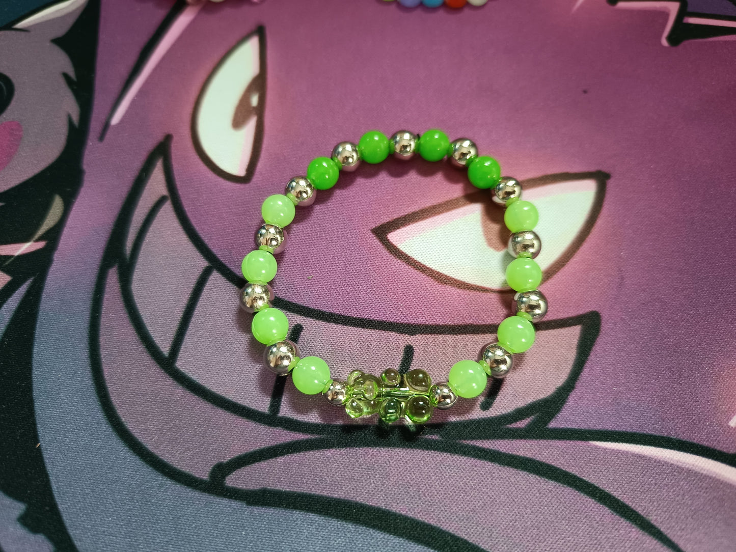 Handgemachte Armbänder "Gummibären" made by Amaya