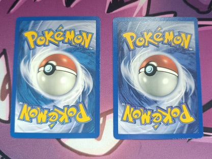 Major Bobs Pikachu + Raichu 1st Edition Set Gym Challenge EX-NM