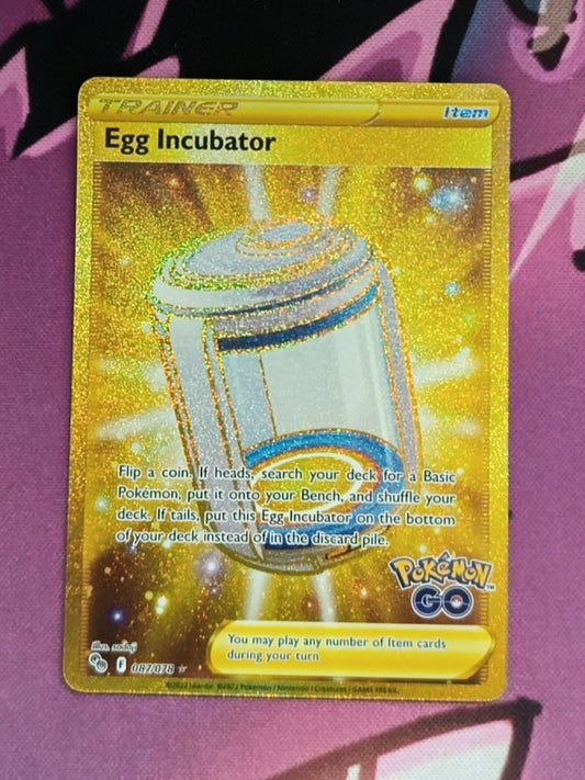Ei Brutmaschine Gold Pokemon GO 087/078 Boosterfrisch