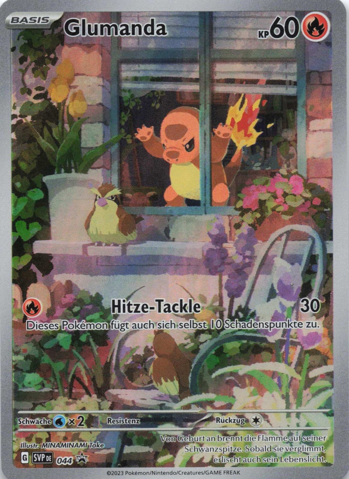 Glumanda Obsidian Flames SVP Black Star Promos 044 NM Pokemon TCG - Lachsnacken - Shop