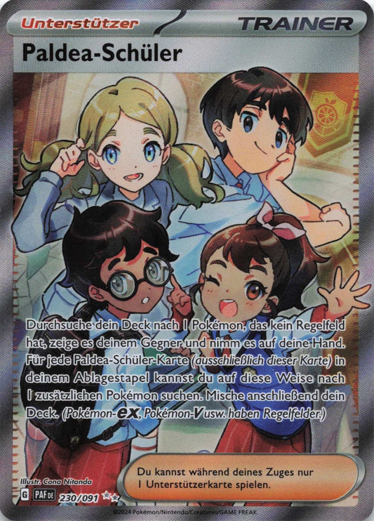 Paldea - Schüler Paldeas Schicksale 230 NM Pokemon TCG - Lachsnacken - Shop