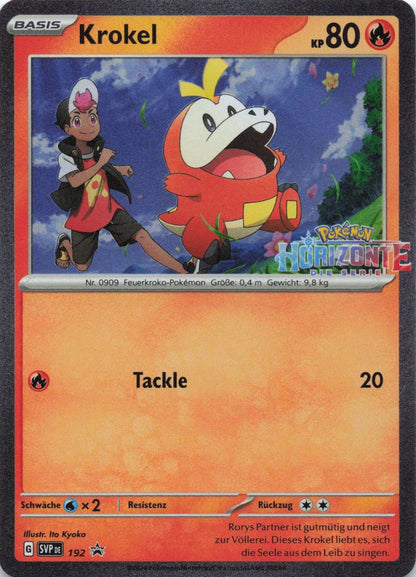 Krokel Stamped Promo NM Pokemon TCG - Lachsnacken - Shop