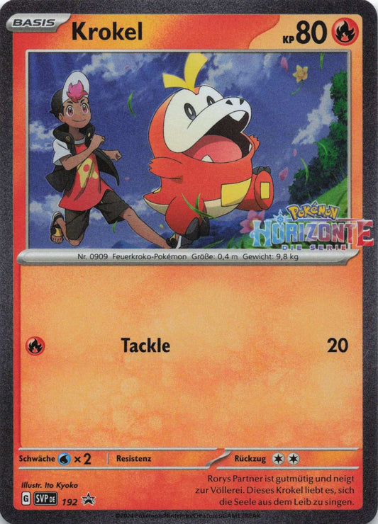 Krokel Stamped Promo NM Pokemon TCG - Lachsnacken - Shop
