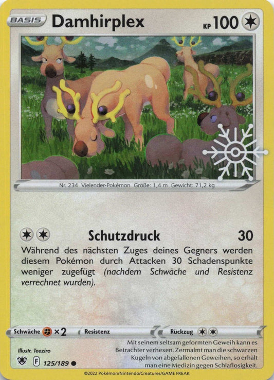 Damhirplex Adventskalender Promo Pokemon TCG - Lachsnacken - Shop
