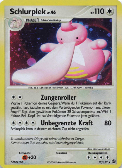 Schlurplek Diamand und Pearl Pokemon TCG - Lachsnacken - Shop