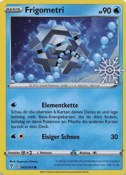 Frigometri Promo Adventskalender NM Pokemon TCG - Lachsnacken - Shop