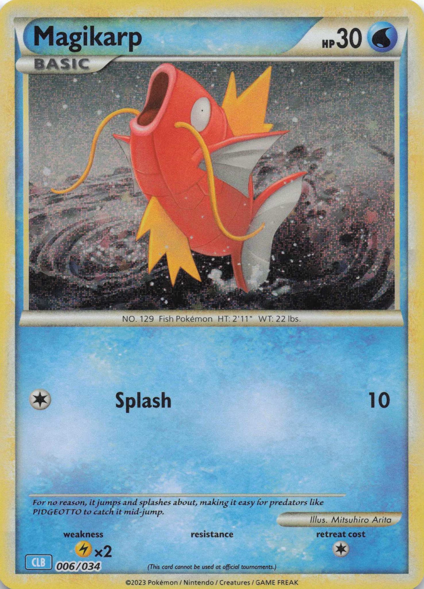 Karpador Classic Collection Trading Card Game Classic 006/034 Mint Pokemon TCG - Lachsnacken - Shop