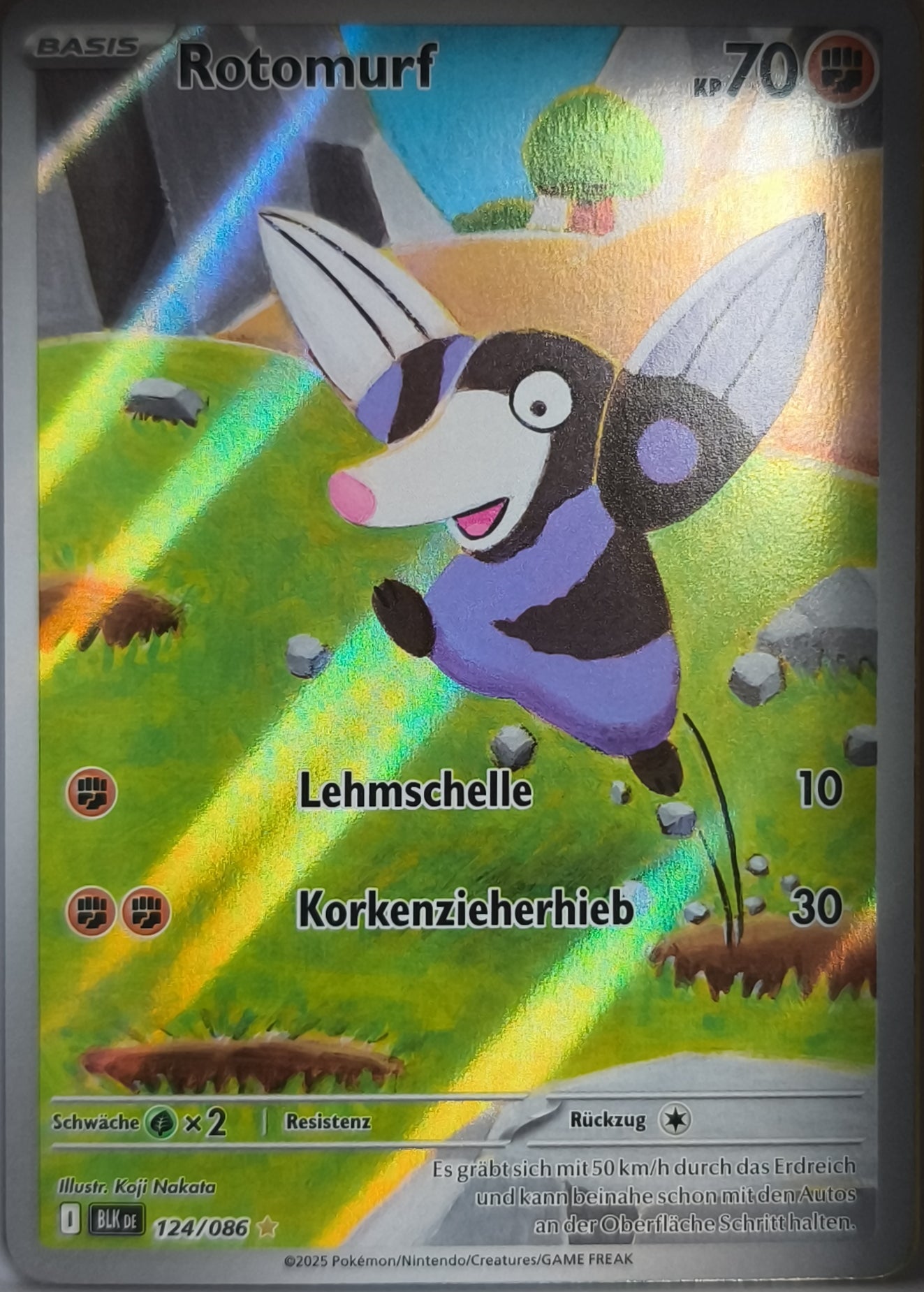 Rotomurf Schwarze Blitze NM Deutsch - Lachsnacken-Shop