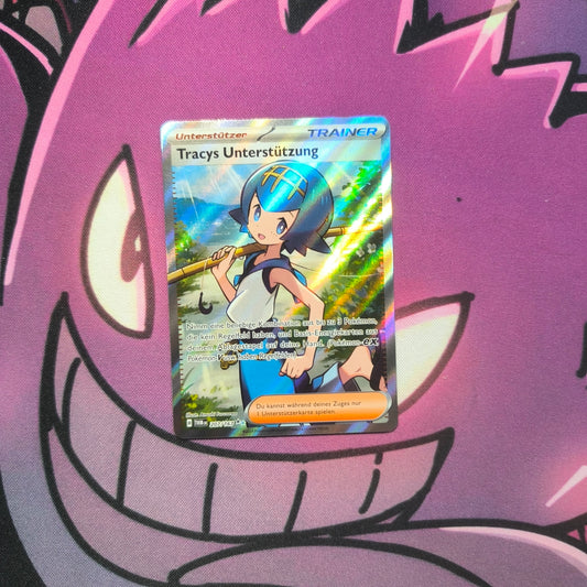 Tracys Unterstützung Maskerade im Zwielicht Near Mint Pokemon TCG