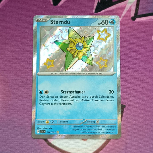 Shiny Sterndu Paldeas Schicksale 118/091 Boosterfrisch