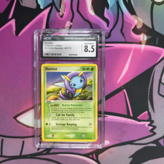 Illumise Ex Delta Species CGC Grading 8.5