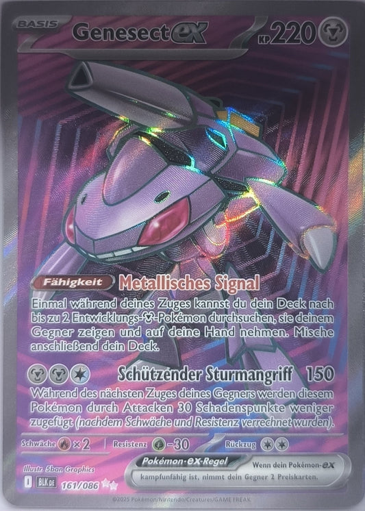 Genesect-ex 161/086 full art Pokemon TCG - Lachsnacken-Shop
