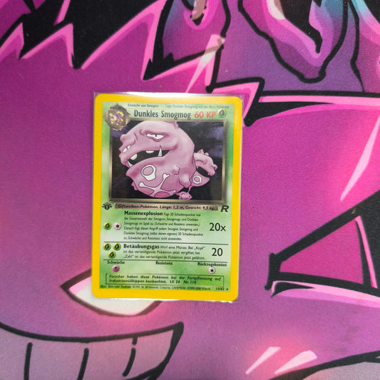 Dunkles Smogmog 1. Edition Team Rocket Zustand: Near Mint
