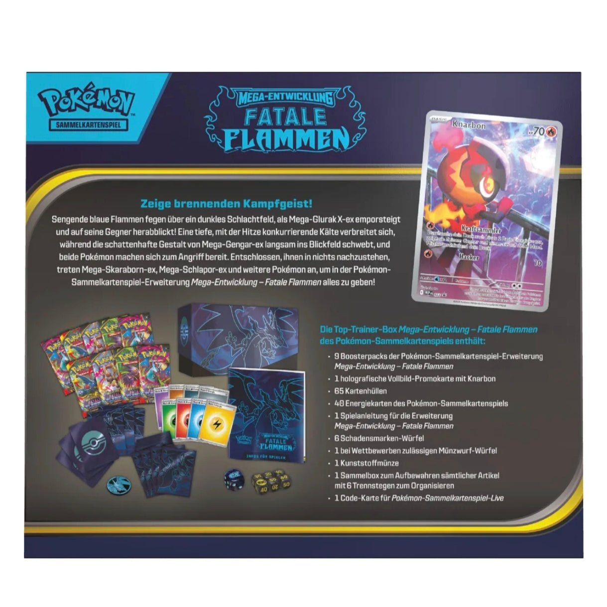 Fatale Flammen Top Trainer Box