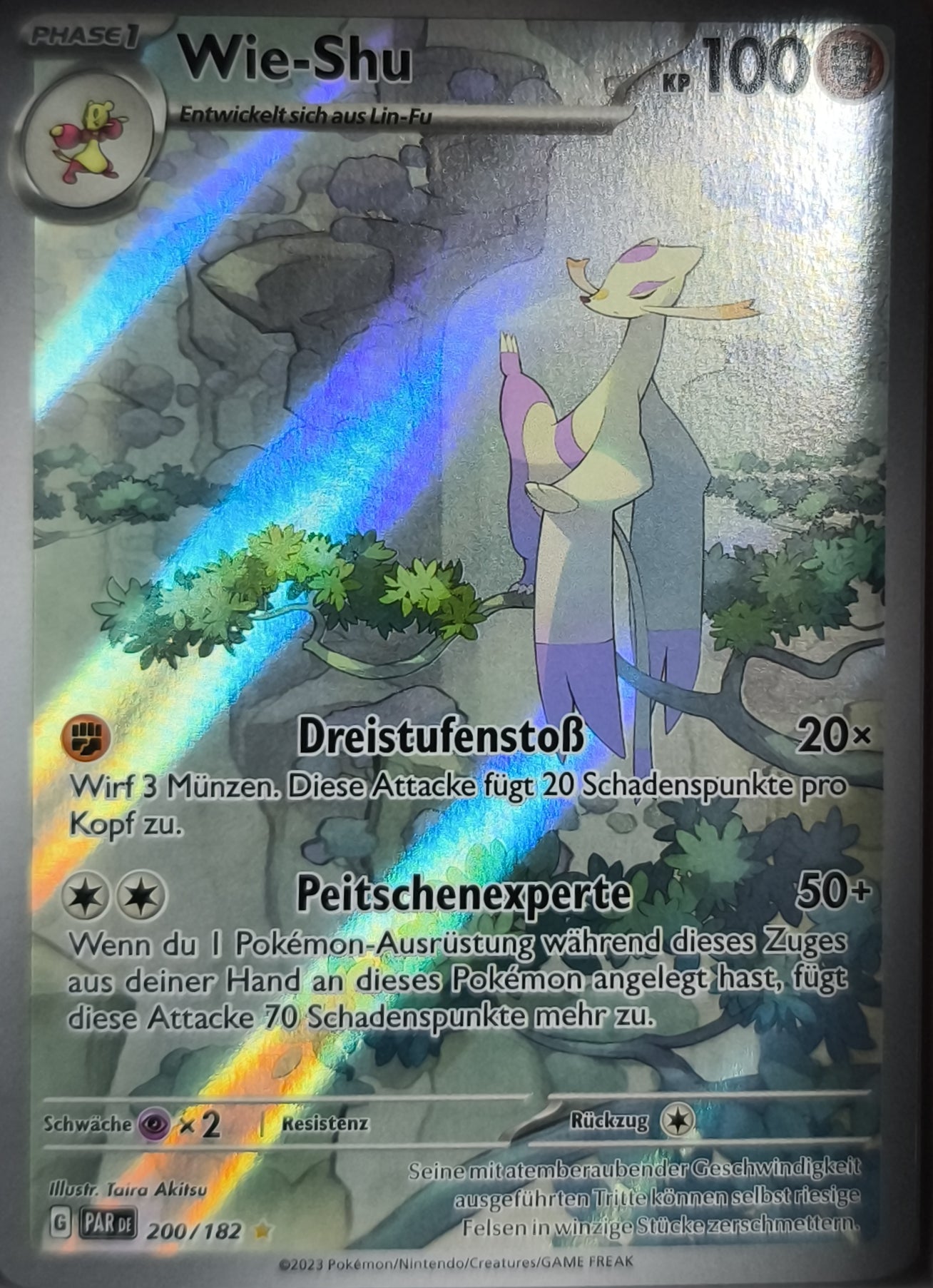 Wie-Shu Illustration Rare -Paradox Rift- Boosterfrisch - Lachsnacken-Shop