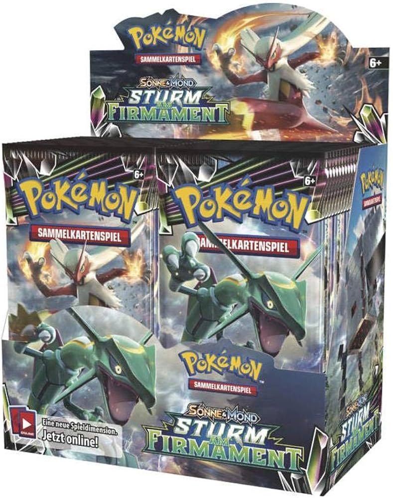 Sturm am Firmament Display Display Pokemon TCG - Lachsnacken-Shop