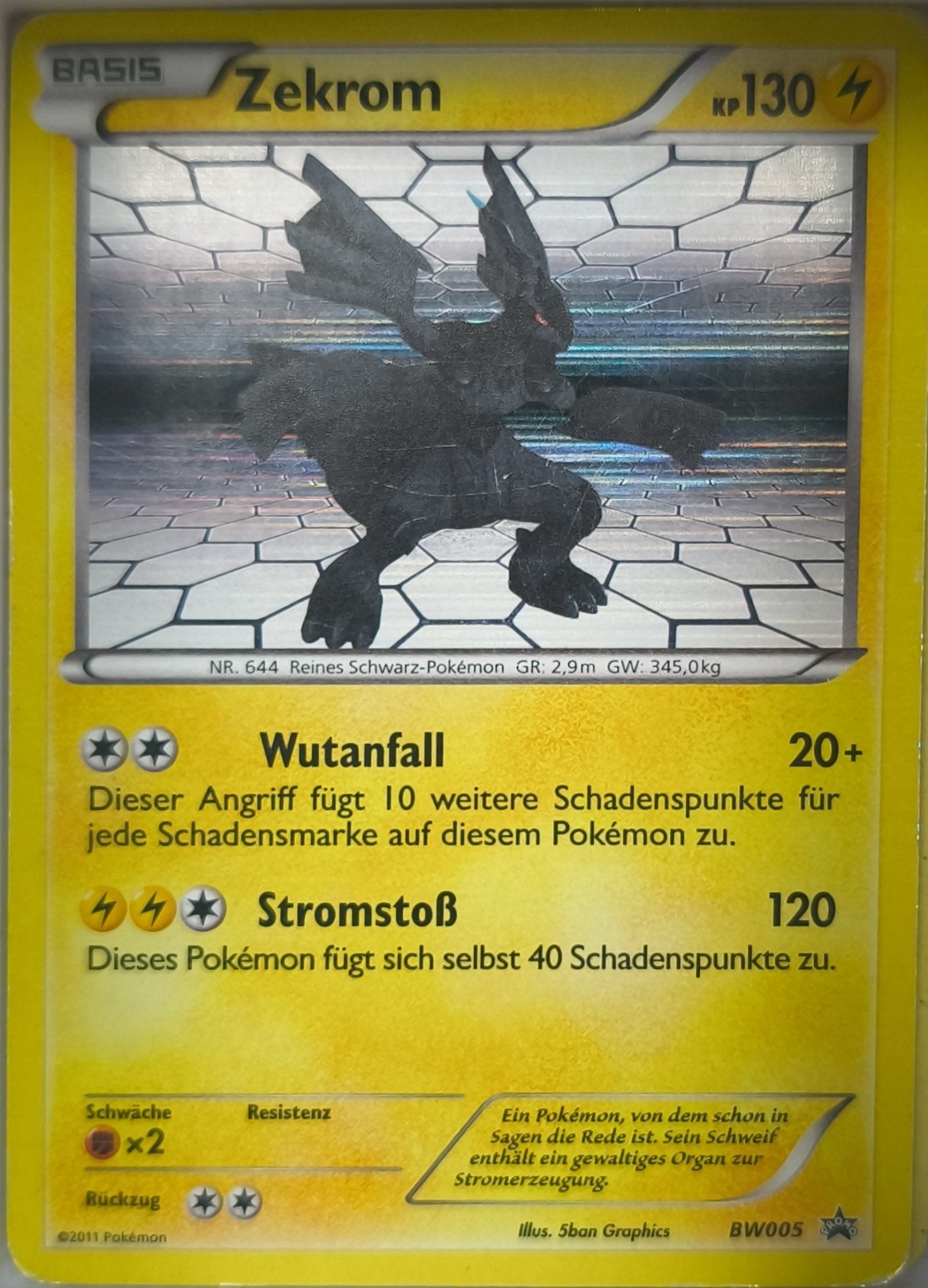 Zekrom BW Promo 005 Holo Deutsch Good - Lachsnacken-Shop