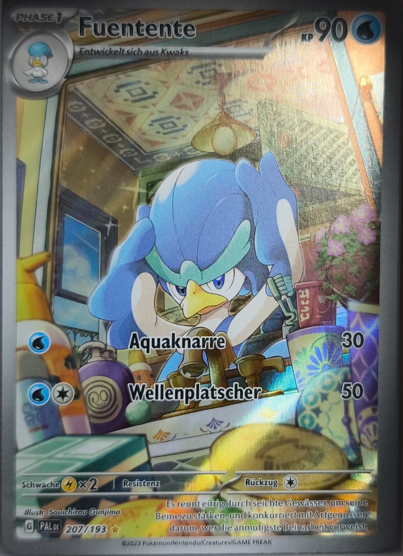 Fuentente Entwicklungen in Paldea NM Deutsch Pokemon TCG - Lachsnacken-Shop
