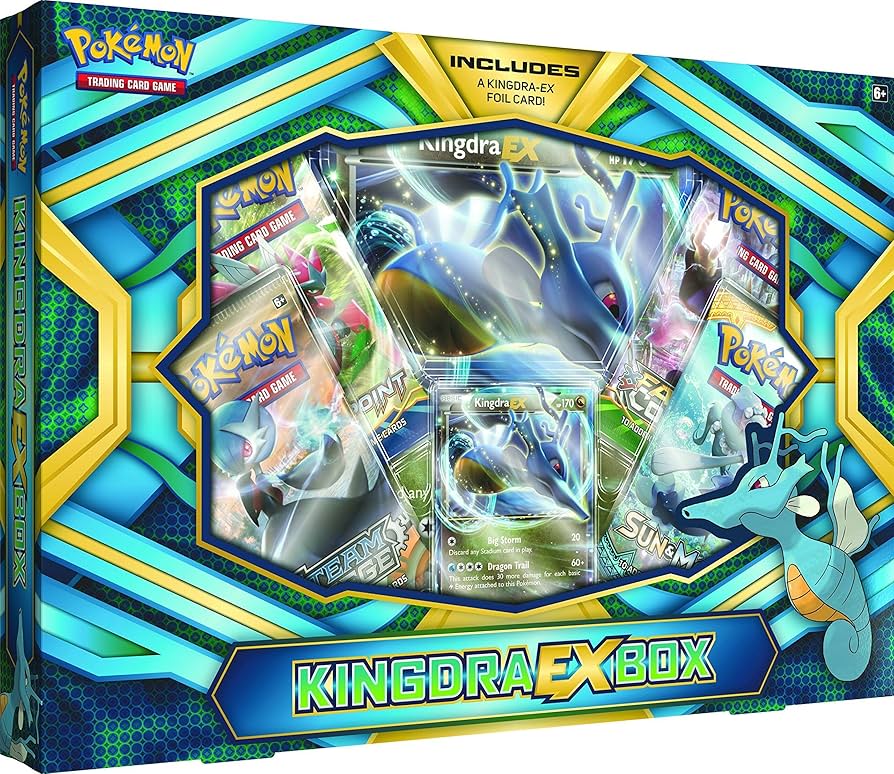 Kingdra Ex XY Box Deutsch!! 1 von 2 deutschen Boxen im Umlauf!